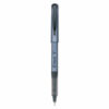 V Razor Point Liquid Ink Porous Point Pen, Stick, Extra-Fine 0.5 mm, Black Ink, Gray/Smoke Barrel, Dozen - Image 4