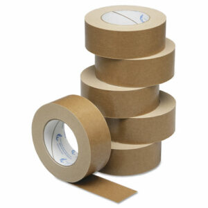 7510002902026, SKILCRAFT Type III Masking Tape, 3" Core, 2" x 60 yds, Natural Kraft Gloss