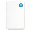 Classic Series Porcelain Magnetic Dry Erase Board, 96" x 48", White Surface, Satin Aluminum Frame - Image 4
