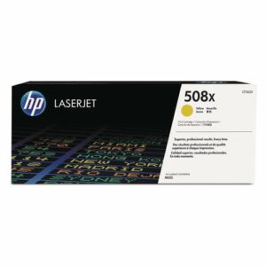 HP 508X, (CF362X) High-Yield Yellow Original LaserJet Toner Cartridge