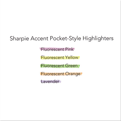 Pocket Style Highlighters, Fluorescent Yellow Ink, Chisel Tip, Yellow Barrel, Dozen - Image 4