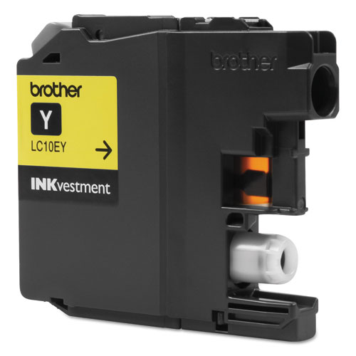 LC10EY INKvestment Super High-Yield Ink, 1,200 Page-Yield, Yellow - Image 2