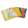 Binder Pocket With Write-On Index Tabs, 9.88 x 11.38, Assorted, 5/Set - Image 2