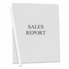 Vinyl Report Covers, 0.13" Capacity, 8.5 x 11, Clear/Clear, 50/Box - Image 2