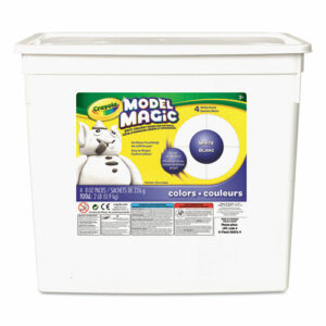 Model Magic Modeling Compound, 8 oz Packs, 4 Packs, White, 2 lbs