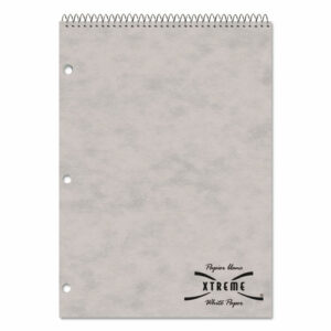 Porta-Desk Wirebound Notepads, Medium/College Rule, Randomly Assorted Cover Colors, 80 White 8.5 x 11.5 Sheets