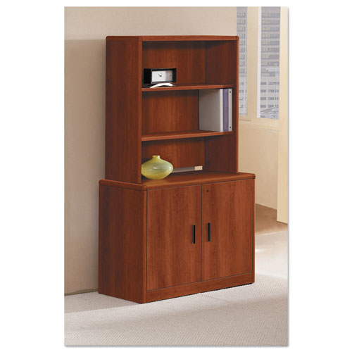 10700 Series Locking Storage Cabinet, 36w x 20d x 29.5h, Cognac - Image 2