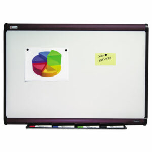 7110016305167, SKILCRAFT Magnetic Porcelain Dry Erase Board, 48" x 36", White Surface, Natural Mahogany Frame