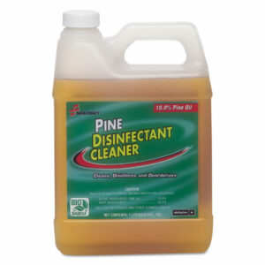 6840013424143, SKILCRAFT Pine Disinfectant Cleaner, 19.9% Pine Oil, 1,000mL, 24 Bottles/Box