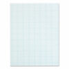 Cross Section Pads, Cross-Section Quadrille Rule (10 sq/in, 1 sq/in), 50 White 8.5 x 11 Sheets
