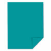 Color Paper, 24 lb Bond Weight, 8.5 x 11, Terrestrial Teal, 500 Sheets/Ream - Image 2