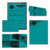 Color Paper, 24 lb Bond Weight, 8.5 x 11, Terrestrial Teal, 500 Sheets/Ream - Image 3