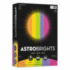 Color Paper - "Happy" Assortment, 24 lb Bond Weight, 8.5 x 11, Assorted Happy Colors, 500/Ream