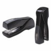 Optima Grip Compact Stapler, 25-Sheet Capacity, Graphite - Image 2