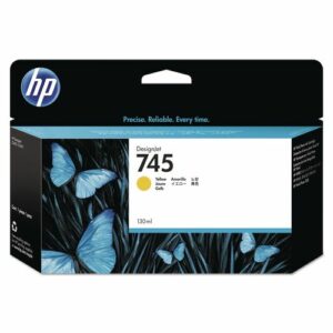 HP 745, (F9J96A) Yellow Original Ink Cartridge