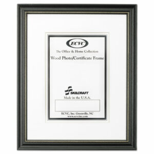 7105014246489, SKILCRAFT Black Frames, Certificate/Photo, 10 x 14, 6/Carton