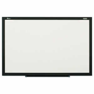 7110016511286, SKILCRAFT Magnetic Porcelain Dry Erase Board, 36" x 24", White Surface, Black Aluminum Frame