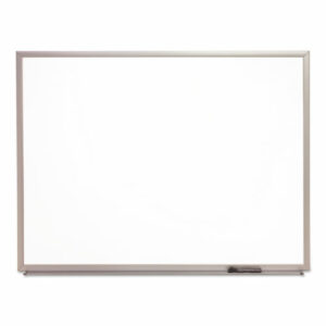7110016511295, SKILCRAFT Magnetic Dry Erase Board, 72" x 48", White Surface, Anodized Aluminum Frame