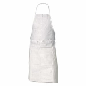 A20 Apron, 28" x 40",  One Size Fits All, White