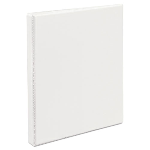 Durable View Binder with DuraHinge and Slant Rings, 3 Rings, 0.5" Capacity, 11 x 8.5, White - Image 10