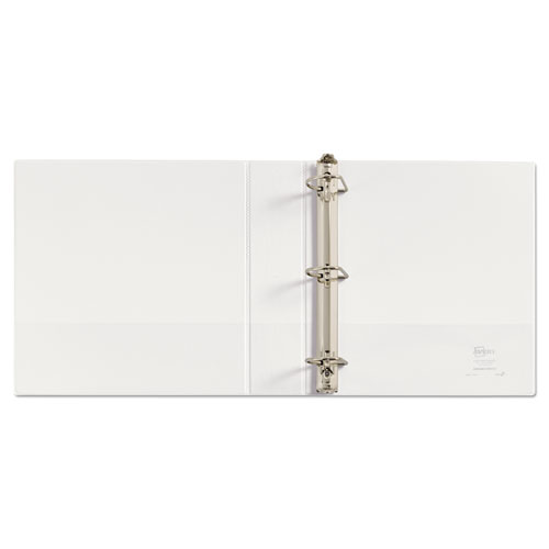 Durable View Binder with DuraHinge and Slant Rings, 3 Rings, 2" Capacity, 11 x 8.5, White - Image 9