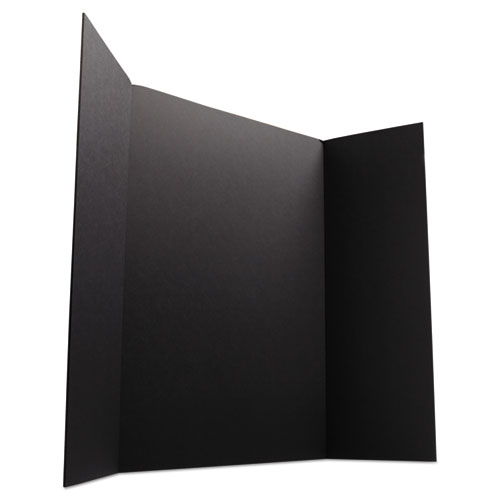 Premium Foam Display Board, CFC-Free Polystyrene, 24 x 36, Black Surface and Core, 12/Carton - Image 2
