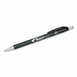 7520014244864, SKILCRAFT Tango Mechanical Pencil, 0.5 mm, F (#2.5), Black Lead, Black Barrel, Dozen