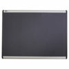 Prestige Plus Magnetic Fabric Bulletin Boards, 72" x 48", Gray Surface, Satin Aluminum Frame - Image 7
