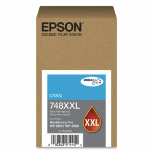 T748XXL220 (748XXL) DURABrite Pro Extra High-Yield Ink, 7000 Page-Yield, Cyan