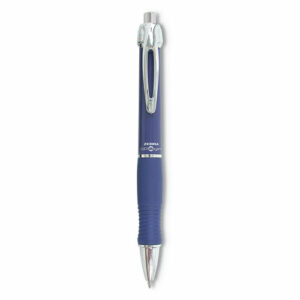 Sarasa Dry X10 Gel Pen, Retractable, Medium 0.7 mm, Blue Ink, Blue/Silver Barrel, 12/Pack