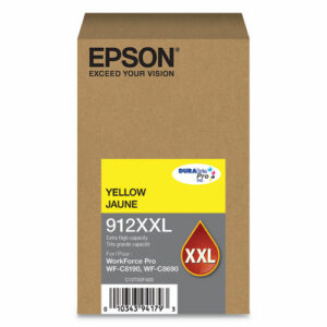 T912XXL420 (912XXL) DURABrite Pro Extra High-Yield Ink, 8000 Page-Yield, Yellow