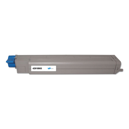 Remanufactured Cyan Toner (Type C7), Replacement for 42918903, 15,000 Page-Yield - Image 2