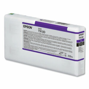 T913D00 (T913) UltraChrome HDX Ink, 200 mL, Violet