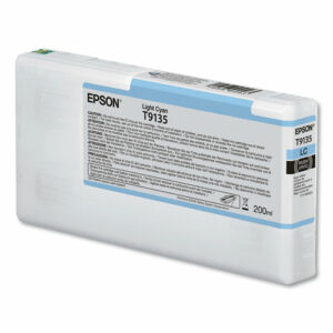 T913500 (T913) UltraChrome HDX Ink, 200 mL, Light Cyan