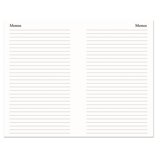 Memo Size Daily Appointment Book with 15-Minute Schedule, 8 x 5, Black Cover, 12-Month (Jan to Dec): 2025 - Image 5