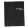 Eight-Person Group Practice Daily Appointment Book, 11 x 8.5, Black Cover, 12-Month (Jan to Dec): 2025 - Image 5