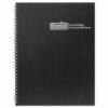 Monthly Hard Cover Two-Year Planner, 11 x 8.5, Black Cover, 24-Month: Jan 2025 to Dec 2026 - Image 6