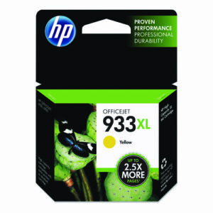 HP 933XL, (CN056AN) High-Yield Yellow Original Ink Cartridge