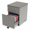 Urban Mobile File Pedestal, Left or Right, 2-Drawers: Box/File, Legal/A4, Ash, 16" x 15.25" x 23.75" - Image 5