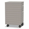 Urban Mobile File Pedestal, Left or Right, 2-Drawers: Box/File, Legal/A4, Ash, 16" x 15.25" x 23.75" - Image 3