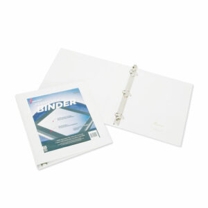 7510014621391, SKILCRAFT Framed Slant-D Ring View Binder, 3 Rings, 1.5" Capacity, 11 x 8.5, White