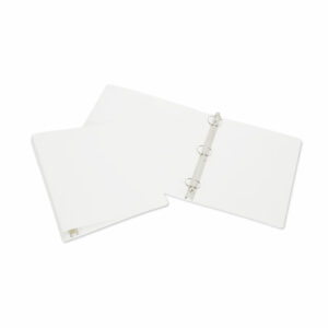7510014841761, SKILCRAFT 3-Ring Flexible Binder, 0.5" Capacity, 11 x 8.5, White