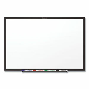Classic Series Total Erase Dry Erase Boards, 96" x 48", White Surface, Black Aluminum Frame