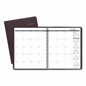 Monthly Planner, 11 x 9, Winestone Cover, 15-Month: Jan 2026 to Mar 2027