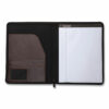 Vintage Hardback Zipper Portfolio, Vinyl, Dark Brown, 11 x 8.5 - Image 5
