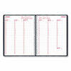 Essential Collection Weekly Appointment Book in Columnar Format, 11 x 8.5, Black Cover, 12-Month (Jan to Dec): 2025 - Image 3