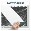 Classic Series Porcelain Magnetic Dry Erase Board, 96" x 48", White Surface, Satin Aluminum Frame - Image 6