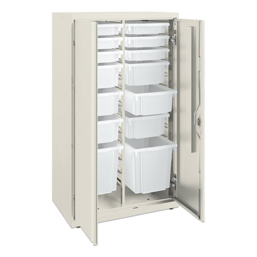 Flagship Storage Cabinet with 6 Small, 6 Medium and 2 Large Bins, 30w x 18d x 52.5h, Loft - Image 2