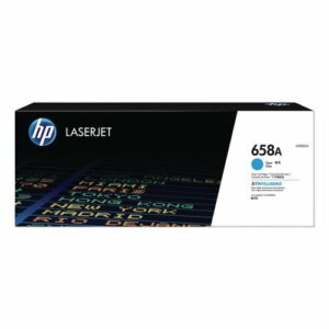 HP 658A, (W2001A) Cyan Original LaserJet Toner Cartridge