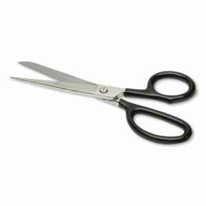 5110002939199 SKILCRAFT Straight Trimmer's Shears, 7" Long, 3" Cut Length, Straight Black Handle
